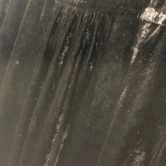 Easel Black Long Sleeve Velvet Velour Holiday Dress XL NWT w pockets - Picture 8 of 16